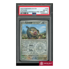 Lechonk - Pokemon Center SV Pre Order - 2023 Pokemon SVI EN - 155 - PSA 8 - 126868286-1