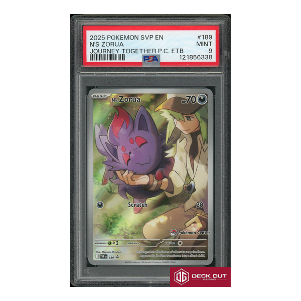 N's Zorua (Pokemon Center) - SV Promos - SVP189 - PSA 9 - 121856338 - Deck Out Gaming