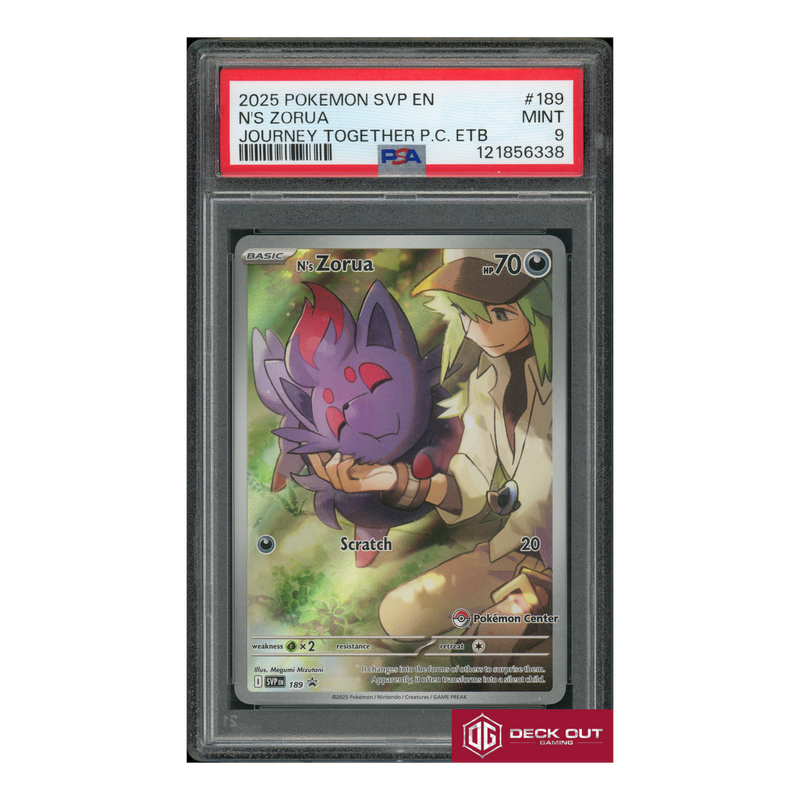 N's Zorua (Pokemon Center) - SV Promos - SVP189 - PSA 9 - 121856338-1