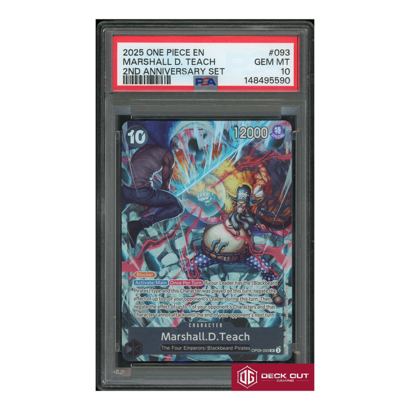 Marshall.D.Teach - PSA 10 - 148495590 - English 2nd Anniversary Set - #093-1