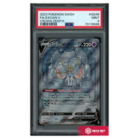 Zacian V - Crown Zenith - GG48 - PSA 9 - 73119588 - Deck Out Gaming