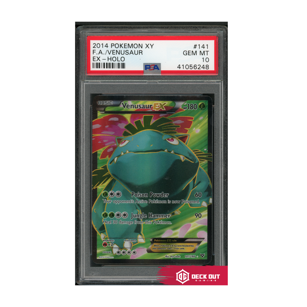 Venusaur EX - XY Base Set - 141 - PSA 10 - 41056248 - Deck Out Gaming