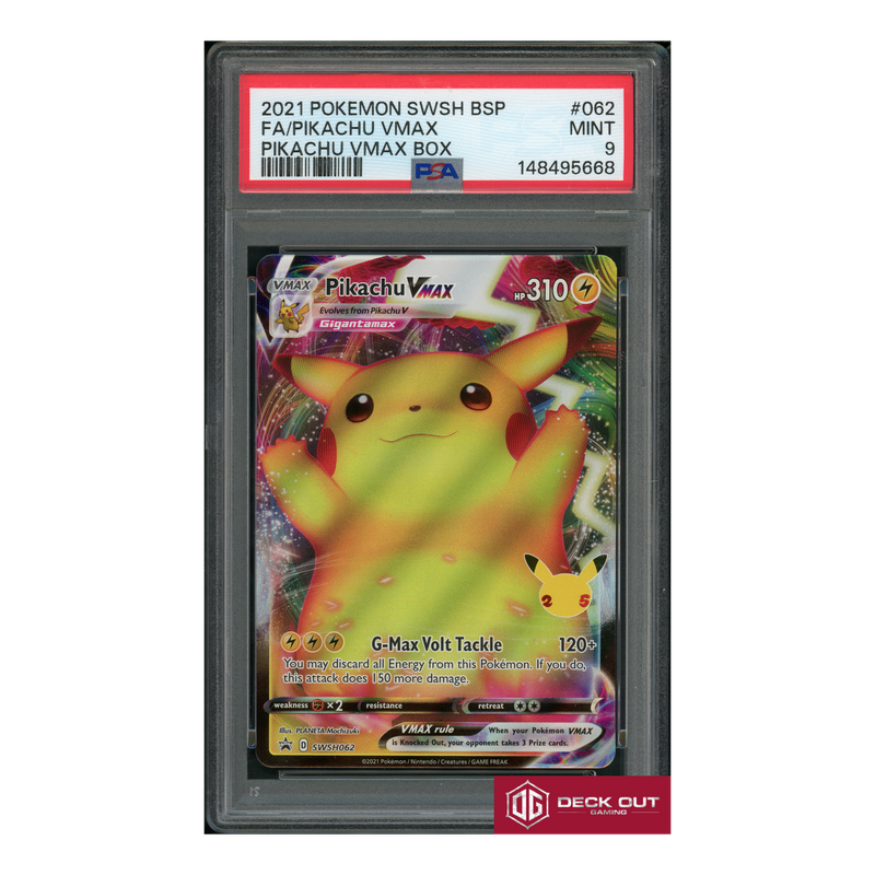 Pikachu VMAX - PSA 9 - 148495668 - SWSH Promos - SWSH062-1