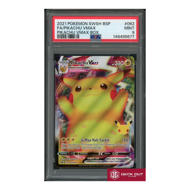 Pikachu VMAX - PSA 9 - 148495677 - SWSH Promos - SWSH062-1