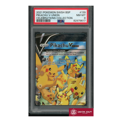 Pikachu V-Union - PSA 8 - 82979617 - SWSH Promos - #139-1