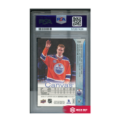 Connor McDavid - 2016 UD Canvas - C35 - PSA 10 - 57207426 - Deck Out Gaming