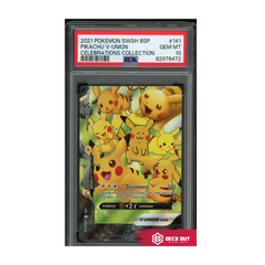 Pikachu V-Union - SWSH Promos - SWSH141 - PSA 10 - 82976472 - Deck Out Gaming