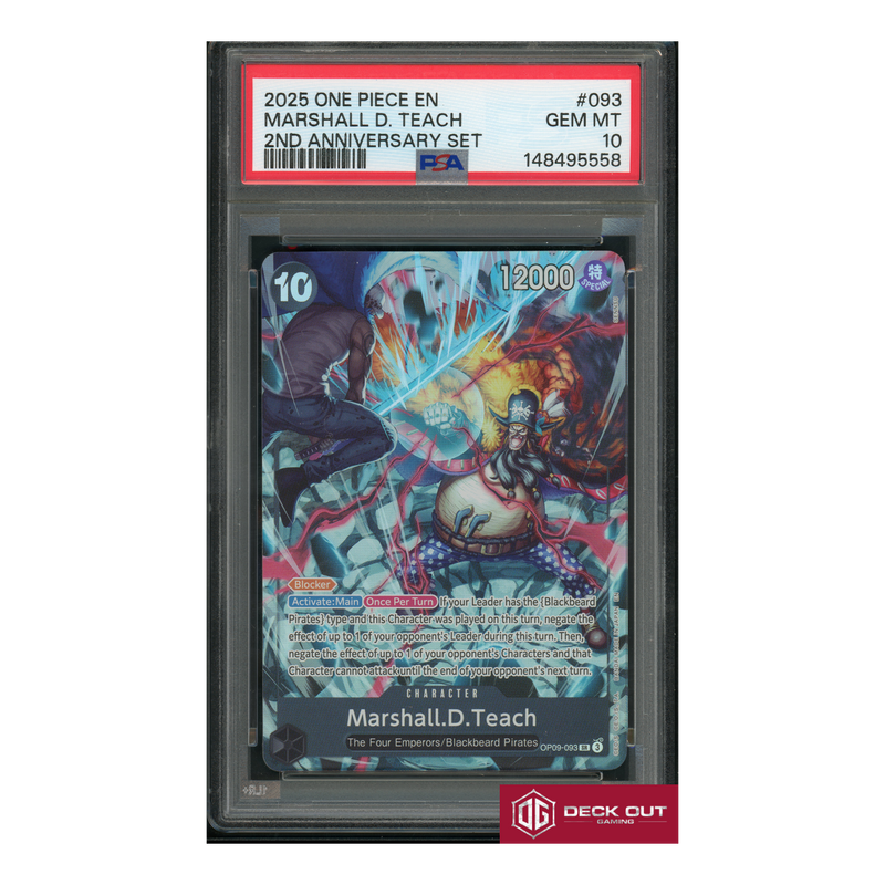 Marshall.D.Teach - PSA 10 - 148495558 - English 2nd Anniversary Set - #093-1