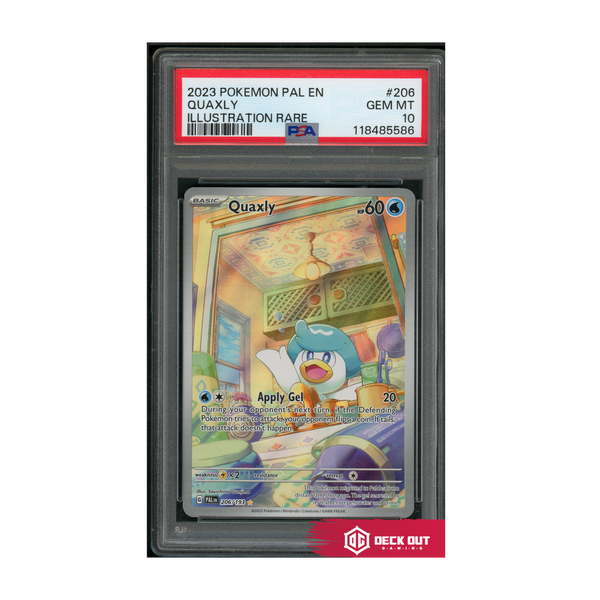 Quaxly - 2023 Pokemon Pal EN - #206 - PSA 10 - 118485586 - Deck Out Gaming