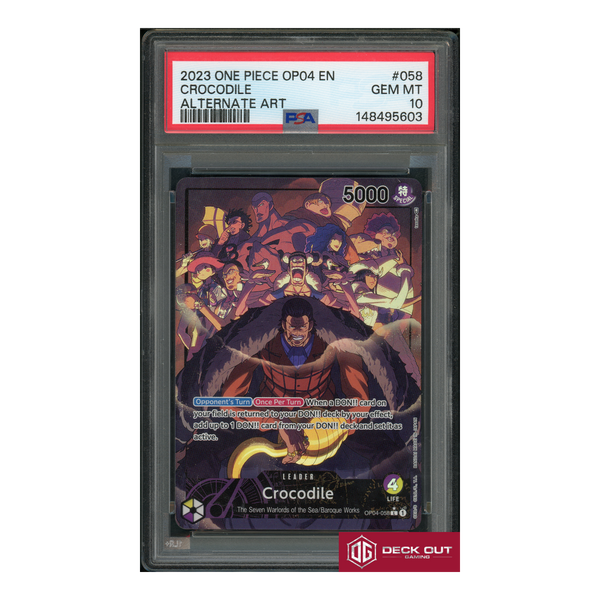 Crocodile - PSA 10 - 148495603 - Kingdoms Of Intrigue - #058