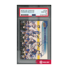 Connor McDavid - 2016 UD Canvas - C35 - PSA 10 - 57207426 - Deck Out Gaming