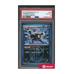 Umbreon Holo - Plasma Freeze - 2013 Pokemon B&W - 64 - PSA 6 - 126868299 - Deck Out Gaming