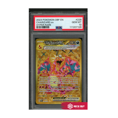 Charizard ex - Hyper Rare - 2023 Pokemon OBF EN - 228 - PSA 10 - 111207126 - Deck Out Gaming