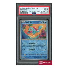 Squirtle - 2023 Pokemon Mew EN - Pokemon Center 151 Pre Order - 007 - PSA 9 - 126868281-1
