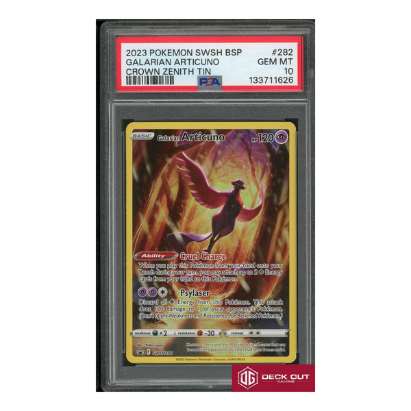 Galarian Articuno - PSA 10 - 133711626 - SWSH Promos - #282