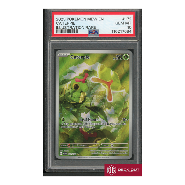 Caterpie - PSA 10 - 116217684 - 151 - #172