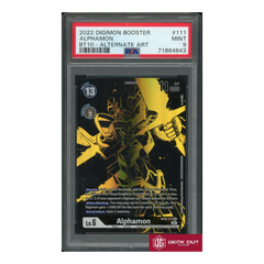 Alphamon (Gold) - BT10: Xros Encounter  - 111 - PSA 9 - 71864643 - Deck Out Gaming