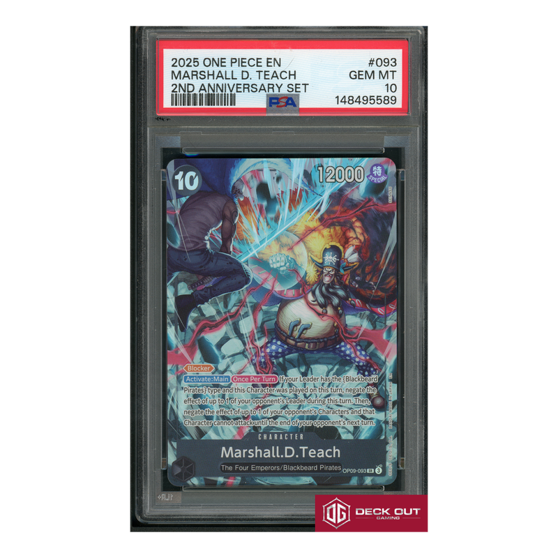 Marshall.D.Teach - PSA 10 - 148495589 - English 2nd Anniversary Set - #093-1
