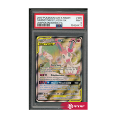 Gardevoir & Sylveon GX - Unbroken Bonds - 205 - PSA 9 - 75526471 - Deck Out Gaming