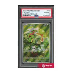 Caterpie - 2023 Pokemon Mew EN - #172 - PSA 10 - 107290592 - Deck Out Gaming