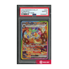 Flareon ex (Japanese) - Terastal Festival - 202 - PSA 10 - 103490871 - Deck Out Gaming