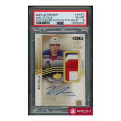 Will Cuylle - Acetate Rookie Auto Patch Gold - 62/65 - ARWC - PSA 8 - 125858515-1