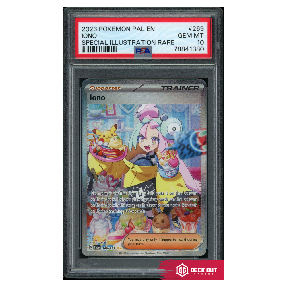 Iono - Paldea Evolved - 269 - PSA 10 - 78841380 - Deck Out Gaming