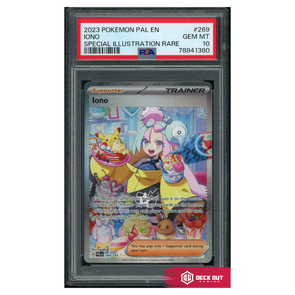 Iono - Paldea Evolved - 269 - PSA 10 - 78841380 - Deck Out Gaming