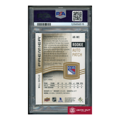 Will Cuylle - Acetate Rookie Auto Patch Gold - 62/65 - ARWC - PSA 8 - 125858515-2