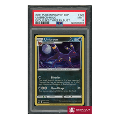 Umbreon Holo - Evolv Sks Three PK Blist - 2021 Pokemon SWSH BSP - 129 - PSA 9 - 126868301-1