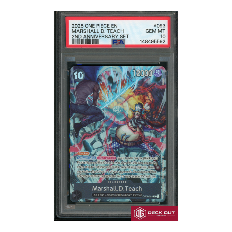 Marshall.D.Teach - PSA 10 - 148495592 - English 2nd Anniversary Set - #093-1