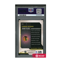 Connor Bedard - 2008-09 Rookie Retro - 2023 Metal Universe - R1 - PSA 8 - 125858504 - Deck Out Gaming