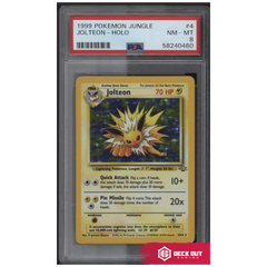 Jolteon - Jungle - 4 - PSA 8 - 58240460 - Deck Out Gaming