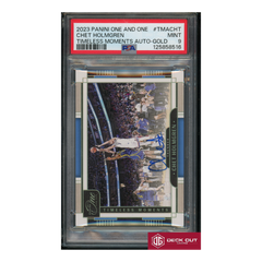 Chet Holmgren - Timeless Moments Auto Gold - 2023 Panini One And One - 9/10 - TMACHT - PSA 9 - 125858516-1
