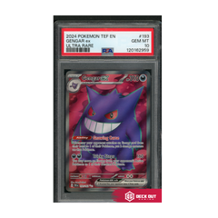 Gengar ex - 2024 Pokemon TEF EN - 193 - PSA 10 - 120162959 - Deck Out Gaming