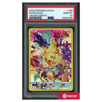 Pikachu - Crown Zenith - 160 - PSA 10 - 74961035 - Deck Out Gaming