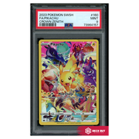 Pikachu - Crown Zenith - 160 - PSA 9 - 73964157 - Deck Out Gaming