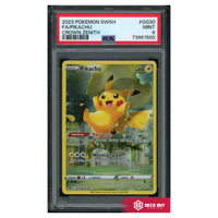 Pikachu - Crown Zenith - GG30 - PSA 9 - 73961500 - Deck Out Gaming