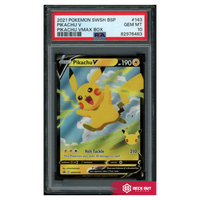 Pikachu V - SWSH Promos - SWSH143 - PSA 10 - 82976483 - Deck Out Gaming