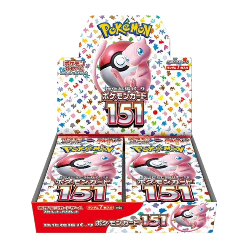 Pokemon 151 Japanese Booster Box (Cases Available)