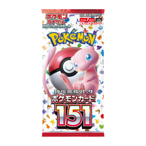 Pokemon 151 Japanese Booster Pack