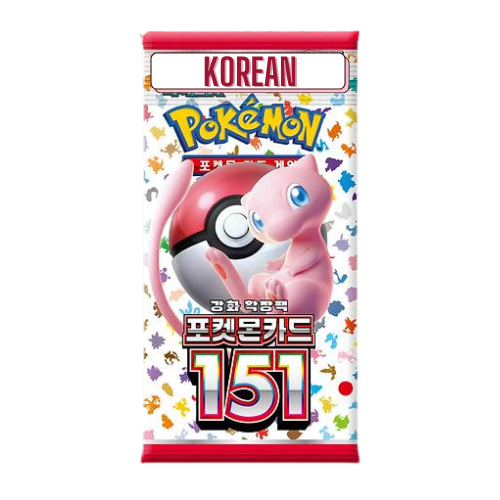 Pokemon 151 Korean Booster Pack - Deck Out Gaming