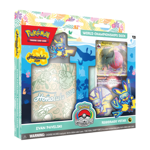 Pokemon 2024 World Championships Deck  - Evan Pavelski - Regidrago VStar - Deck Out Gaming