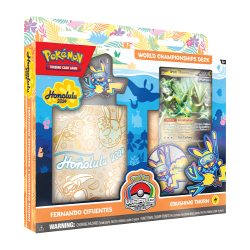 Pokemon 2024 World Championships Deck - Fernando Cifuentes - Crushing Thorn - Deck Out Gaming