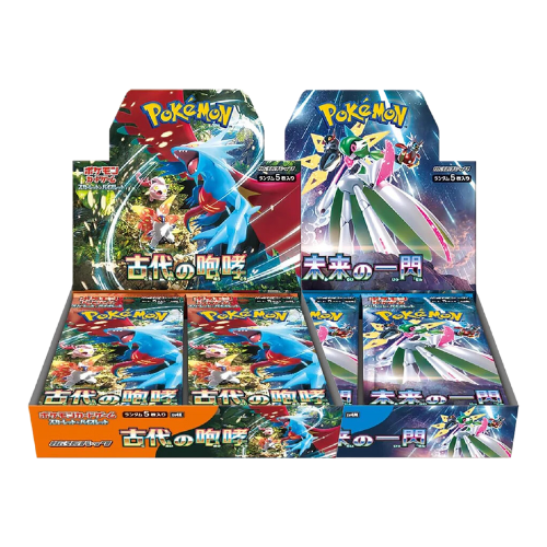 Pokemon Ancient Roar + Future Flash Japanese Booster Box – Deck Out Gaming