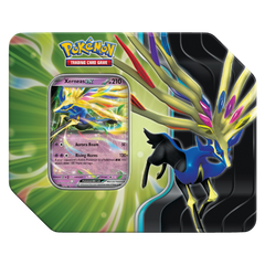 Pokemon Azure Legends Tin - Xerneas ex (Pre-Order Ships February 21 2025) - Deck Out Gaming