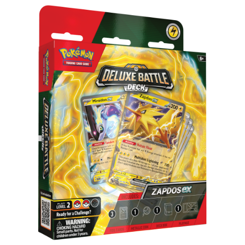 Pokemon Deluxe Battle Deck - Zapdos ex - Deck Out Gaming