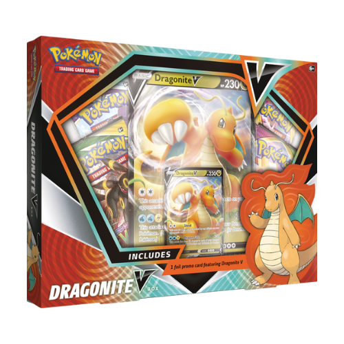Pokemon Dragonite V Collection Box (Pack Lineup May Differ) - Deck Out Gaming