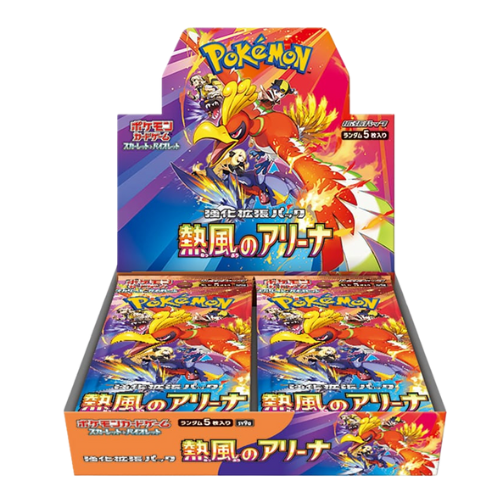 Pokemon Heat Wave Arena Japanese Booster Box - Deck Out Gaming