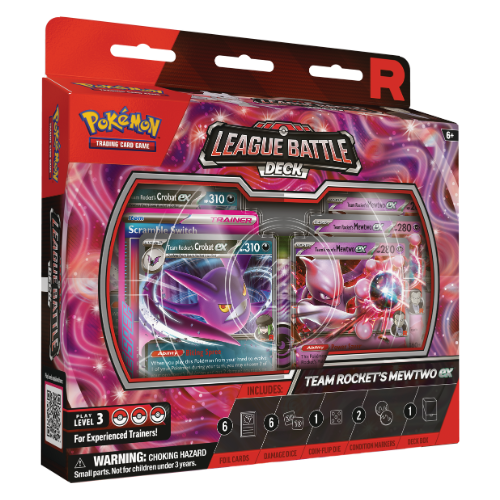 Pokemon League Battle Deck - Team Rocket's Mewtwo ex